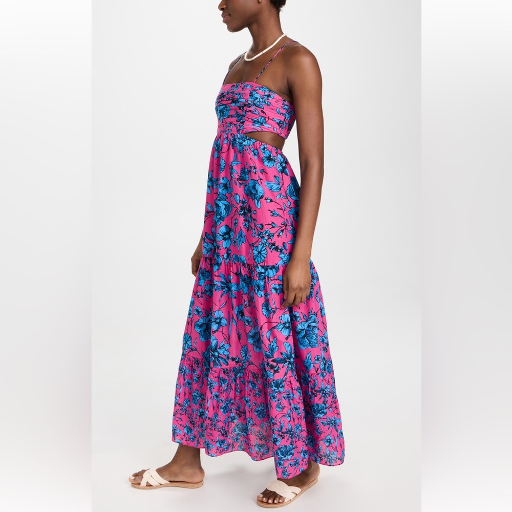 Playa Lucila cutout maxi dress